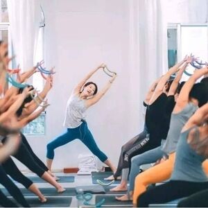 Sunsign Pilates Ring Yoga Circle Resistance Training Home Gym Fitness Unisex NIP